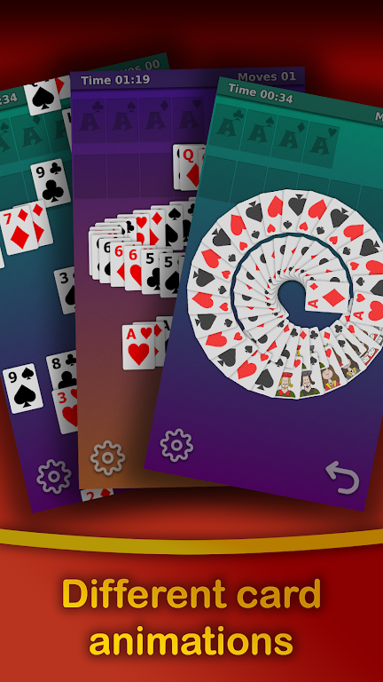 Klondike Solitaire - Free Screenshot 1