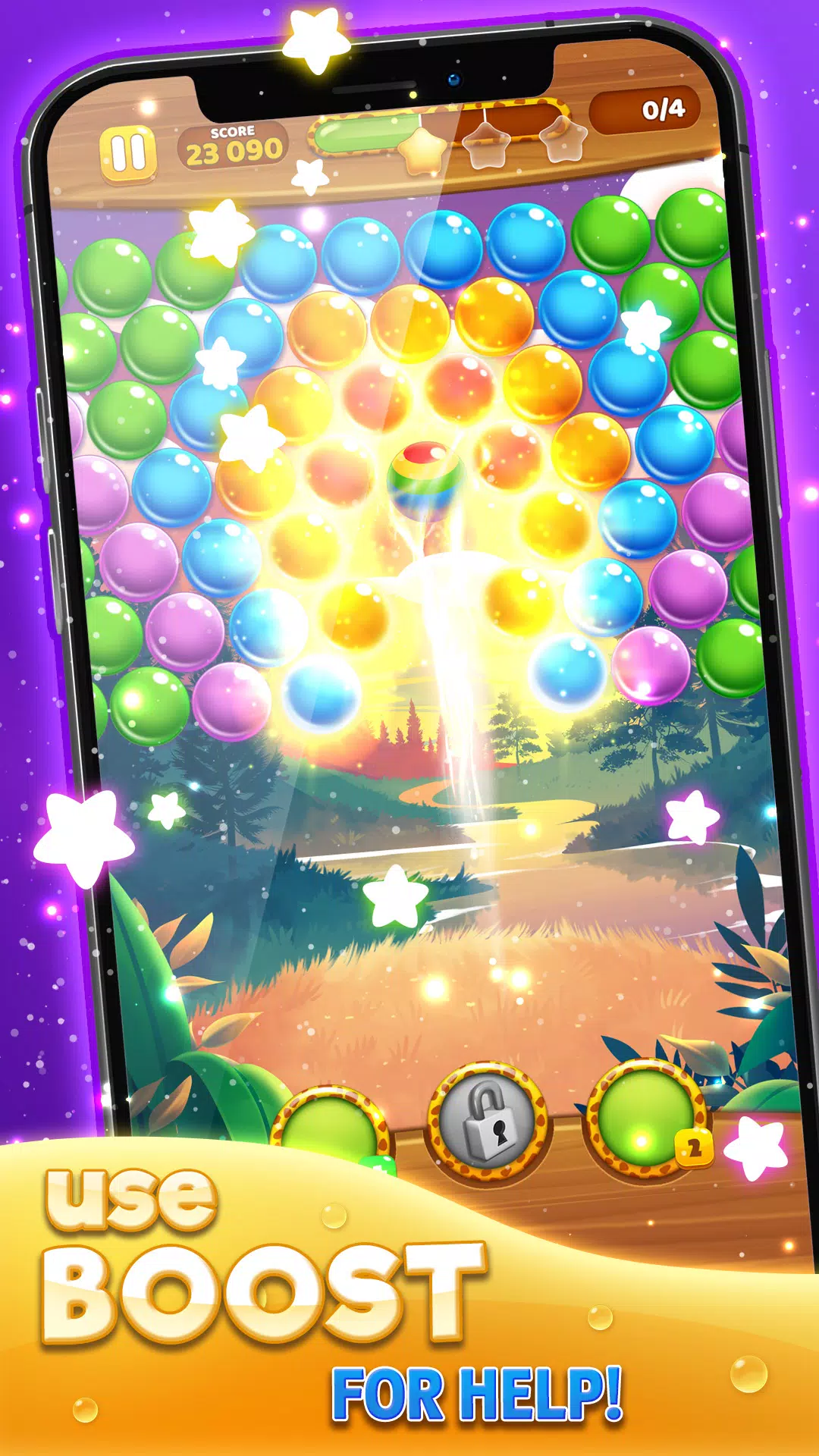 Bubble Pop: Wild Rescue ကိုဖန်သားပြင်3