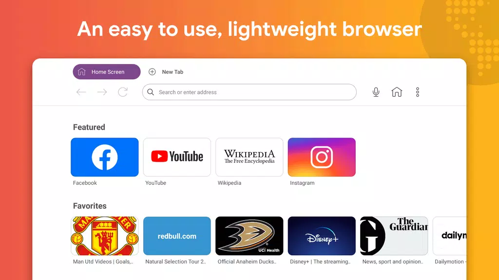 Internet Browser for Sony TV应用截图第1张