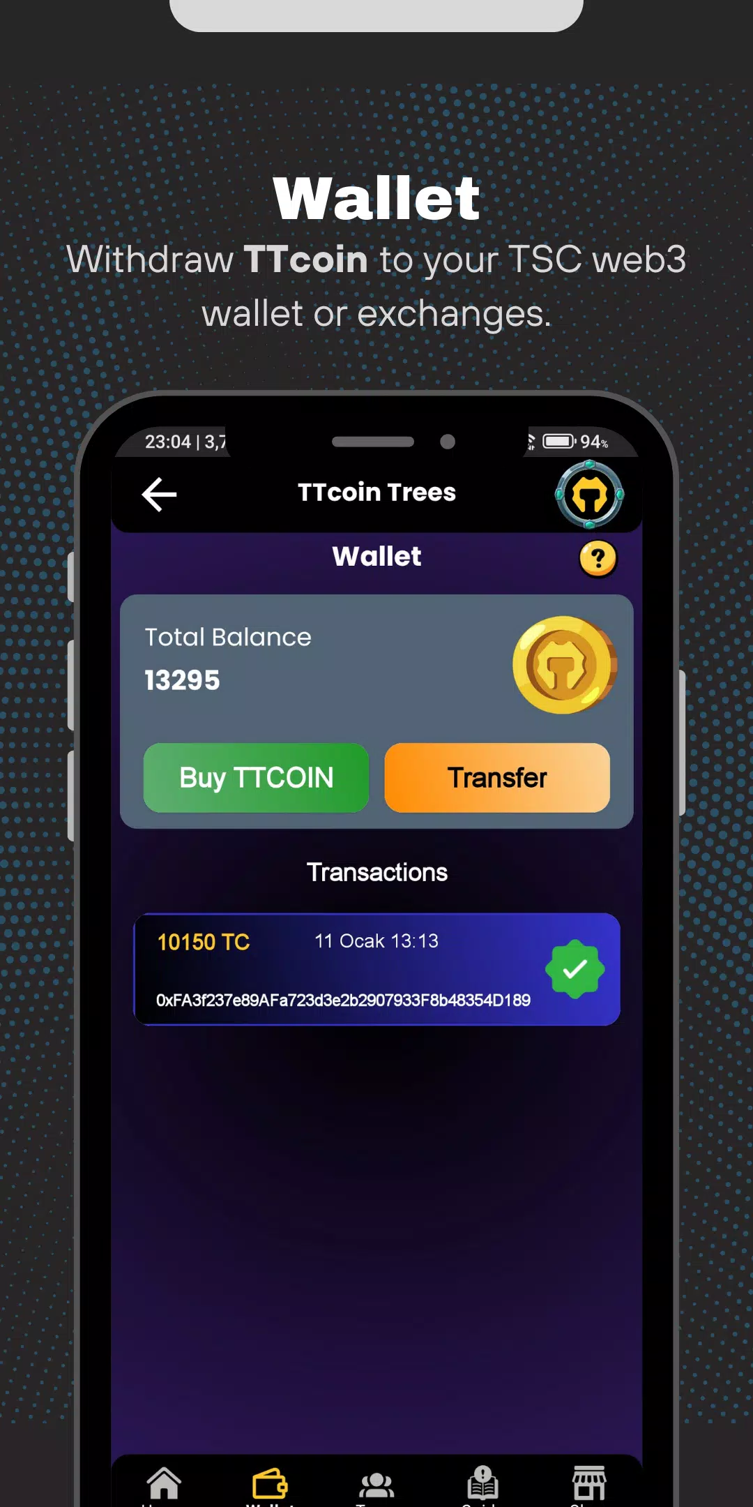 TTcoin Trees Screenshot 4