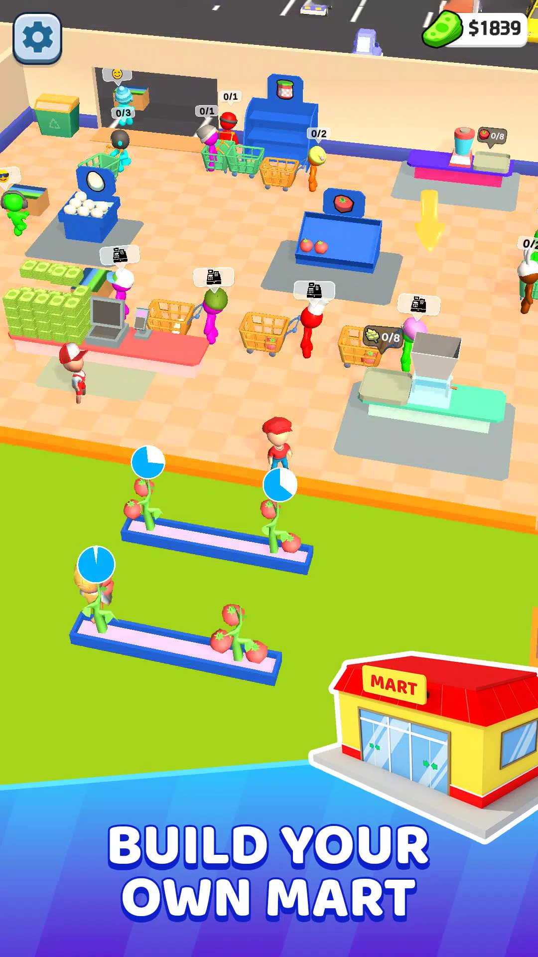 Mart Tycoon Supermarket gameスクリーンショット2