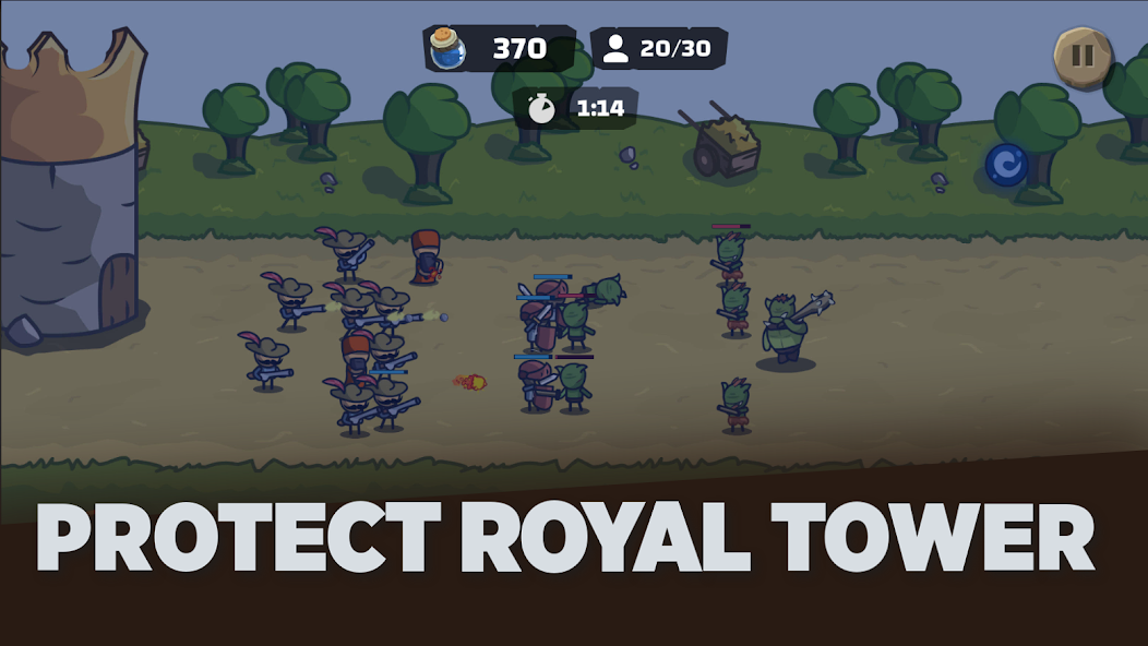 Tower Royale: Stick War Online ảnh chụp màn hình 2