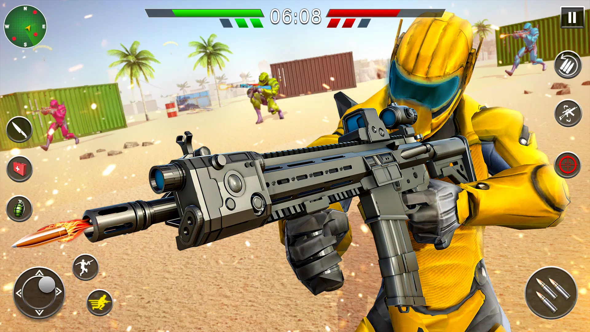 Robot FPS Shooting Gun Games Screenshot 1