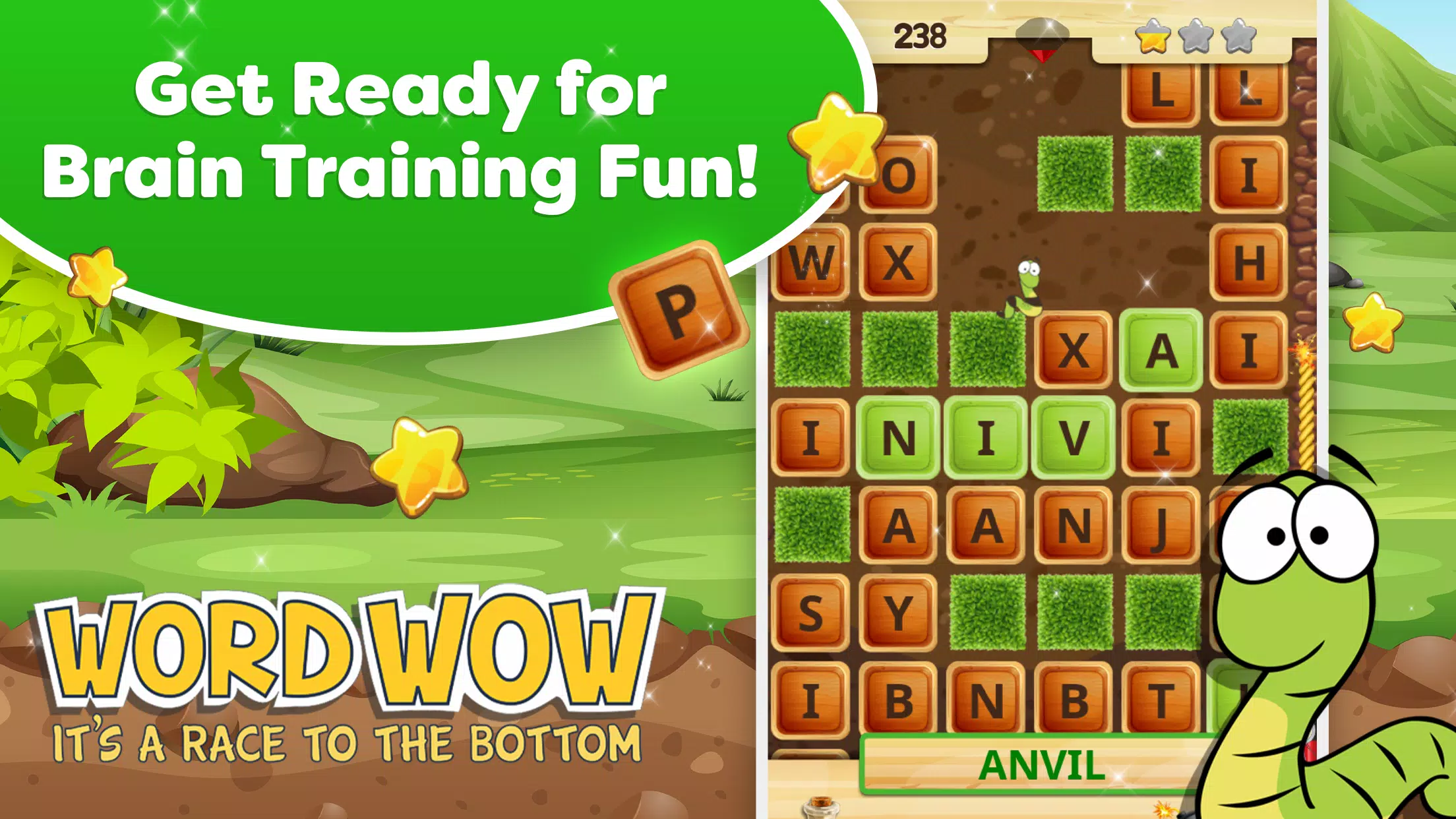 Word Wow - Brain training funスクリーンショット1