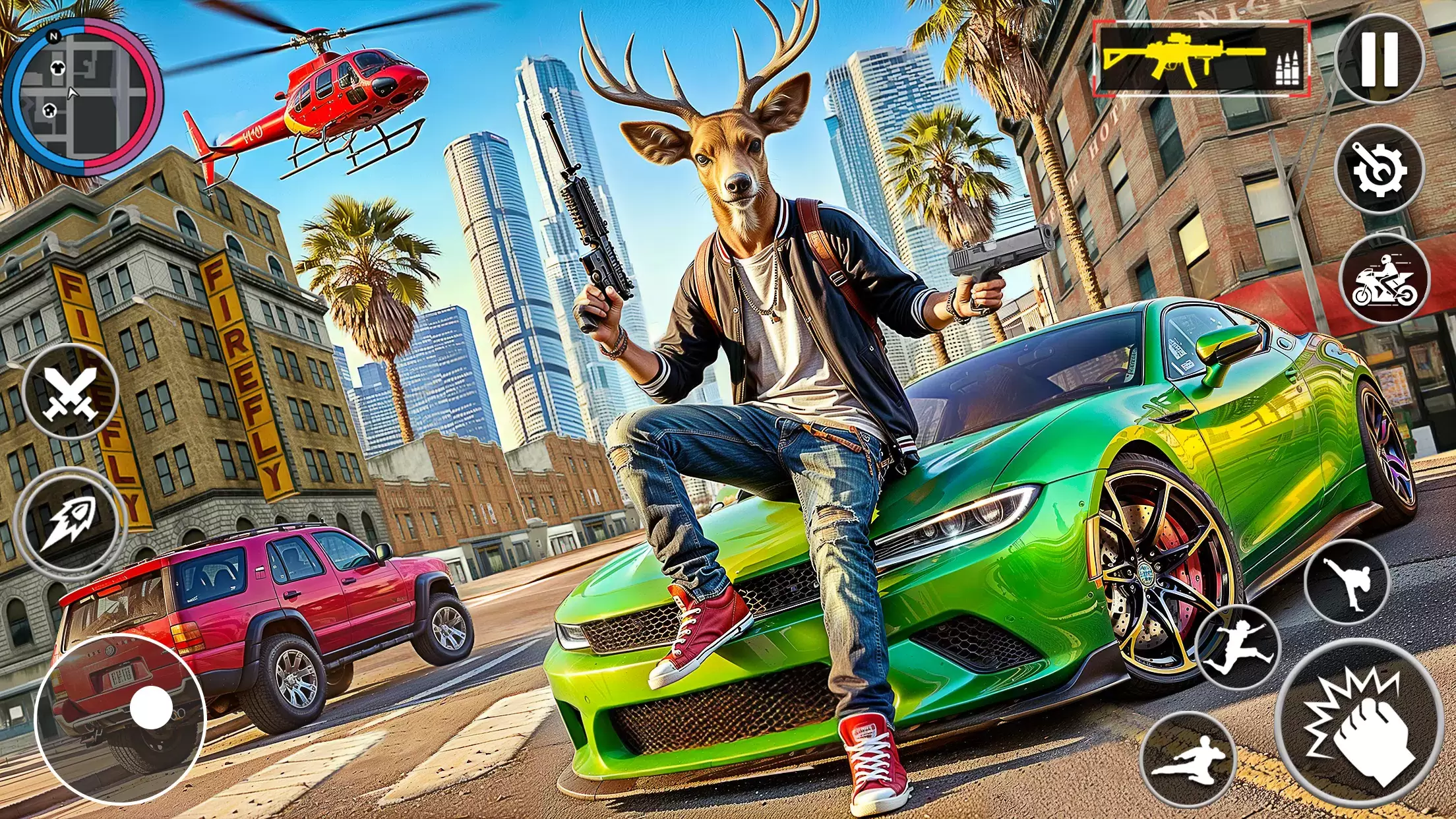 Deer Simulator 3D Open World স্ক্রিনশট 4