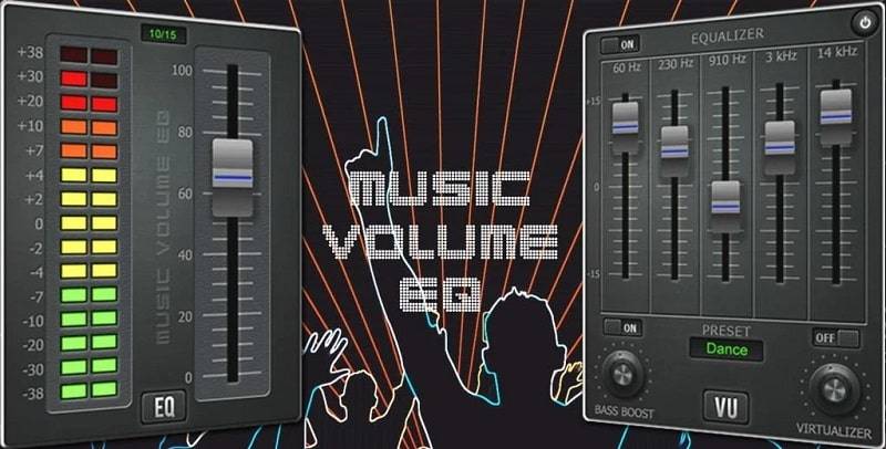 ภาพหน้าจอ Music Volume EQ + Equalizer 1