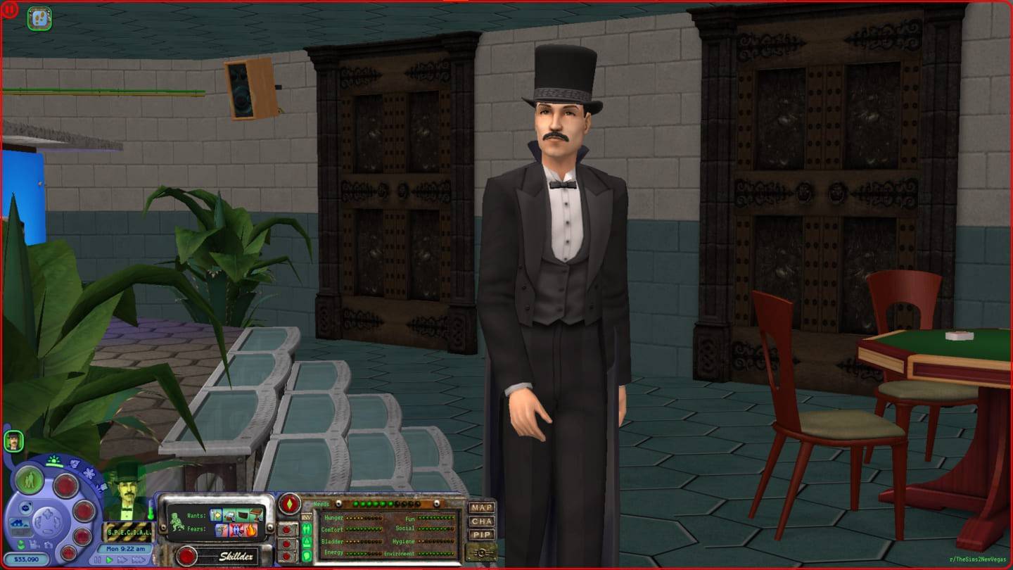 Fan Remakes Fallout: New Vegas in The Sims 2