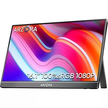 Risparmia il 40% di sconto su questo monitor USB portatile Arzopa 16 \ 