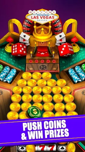 Casino Vegas Coin Party Dozer экрана 3