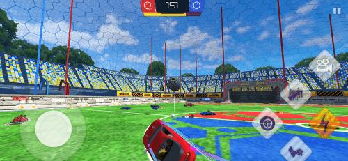 ภาพหน้าจอ Rocket Soccer Derby 2