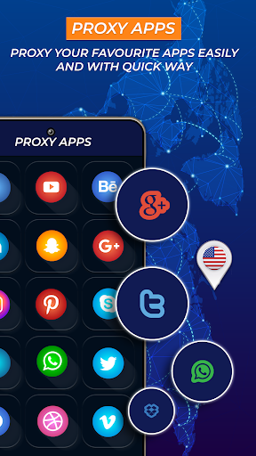 Smart VPN Browser : VPN Pro экрана 1