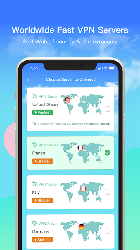 Crystal Proxy: Super VPN Proxy screenshot 2