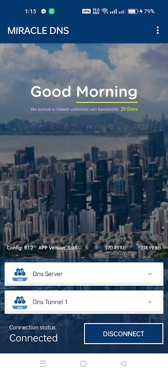Screenshot Miracle Tunnel Vpn 1