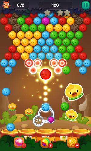 Frog pop bubble island экрана 2