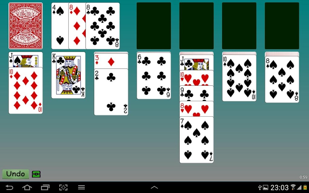 Klondike Solitaire Cards स्क्रीनशॉट 3