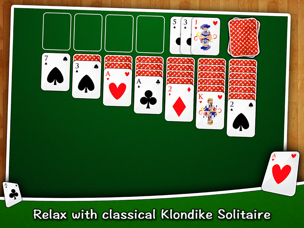Solitaire FRVR - Big Cards Classic Klondike Game屏幕截圖4