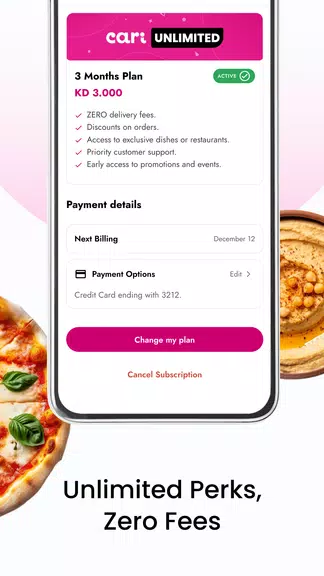 Cari: The best food delivered স্ক্রিনশট 2