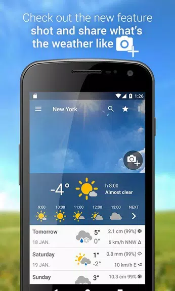 3B Meteo - Weather Forecasts应用截图第1张