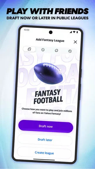 Yahoo Fantasy Football, Sports zrzut ekranu 2
