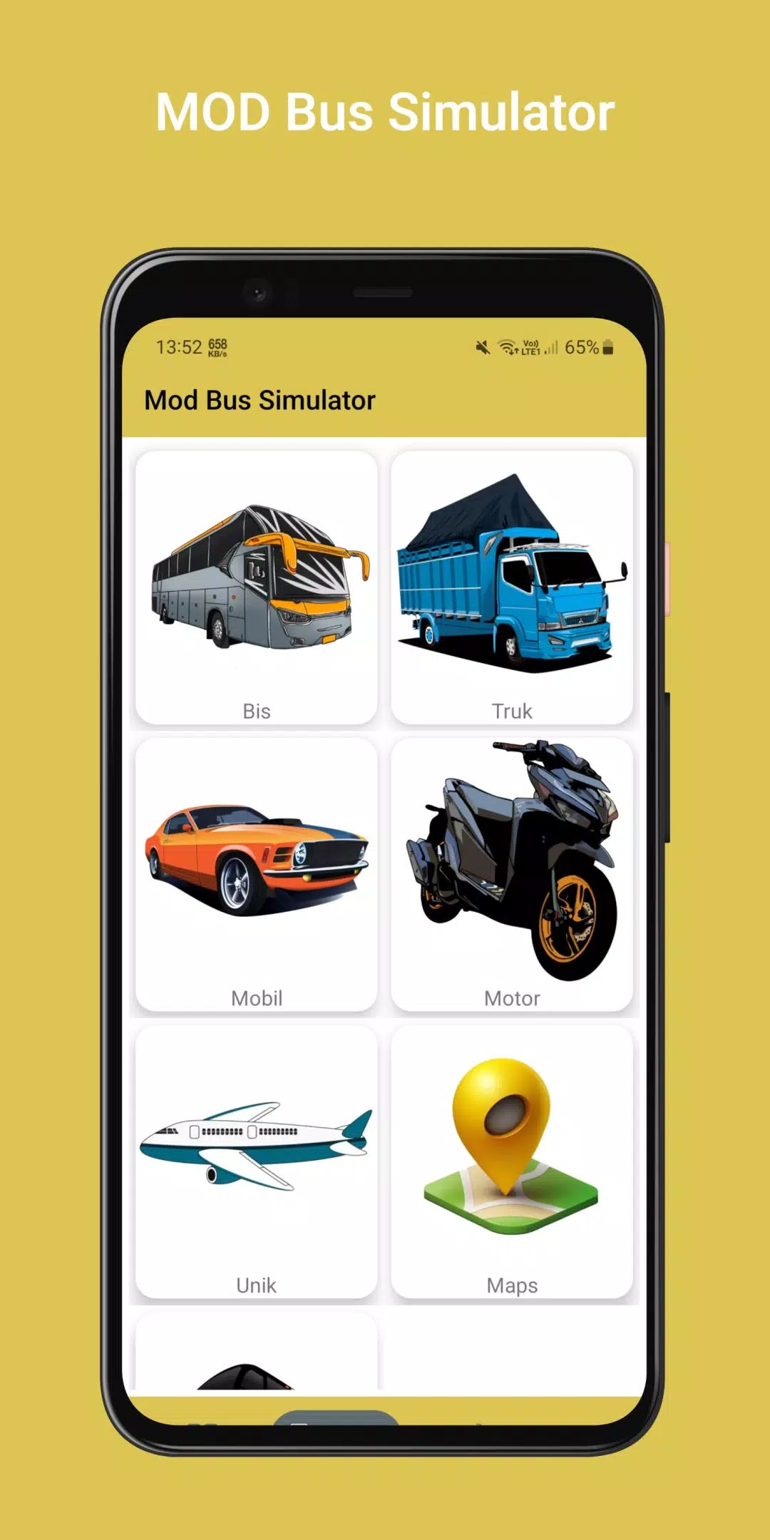 MOD Bus Simulator Indonesia应用截图第1张