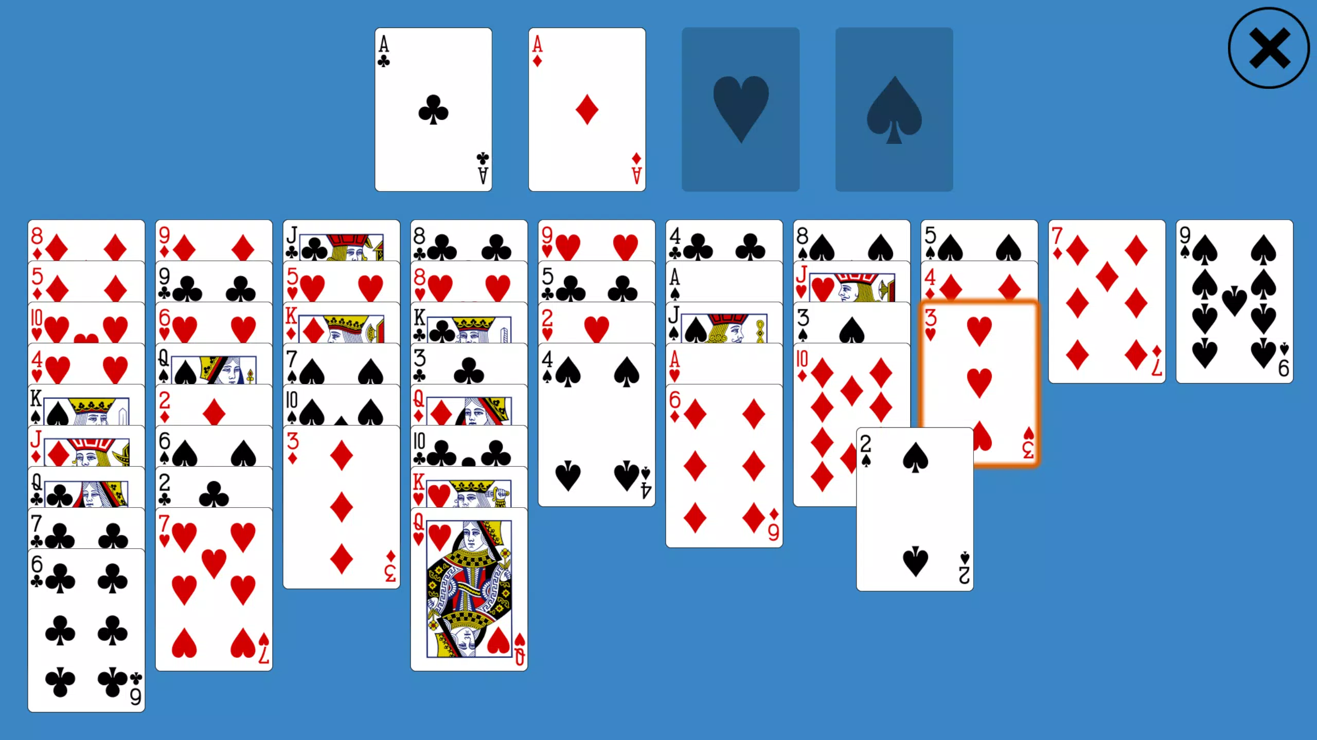 Classic Simple Simon Solitaire Ekran Görüntüsü 2