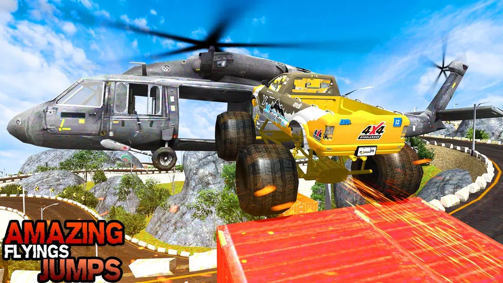 Pickup Truck Hill Climb Racing Capture d’écran1