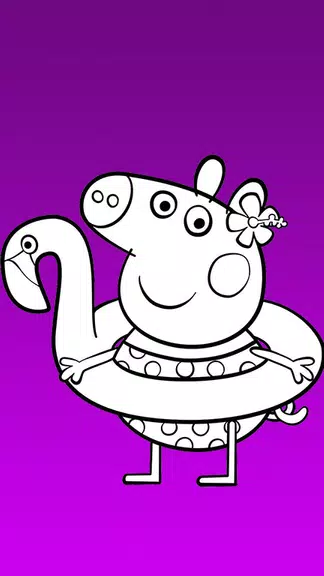 Peppo Piglet Coloring Book Screenshot 1