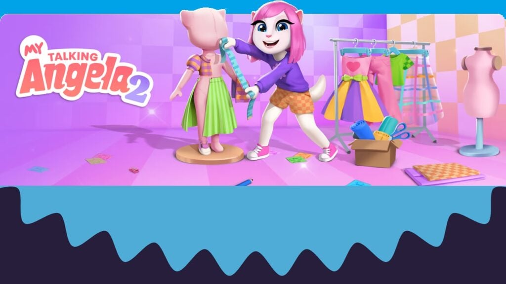 Zaprojektuj swoje marzenie fit z edytorem mody w My Talking Angela 2