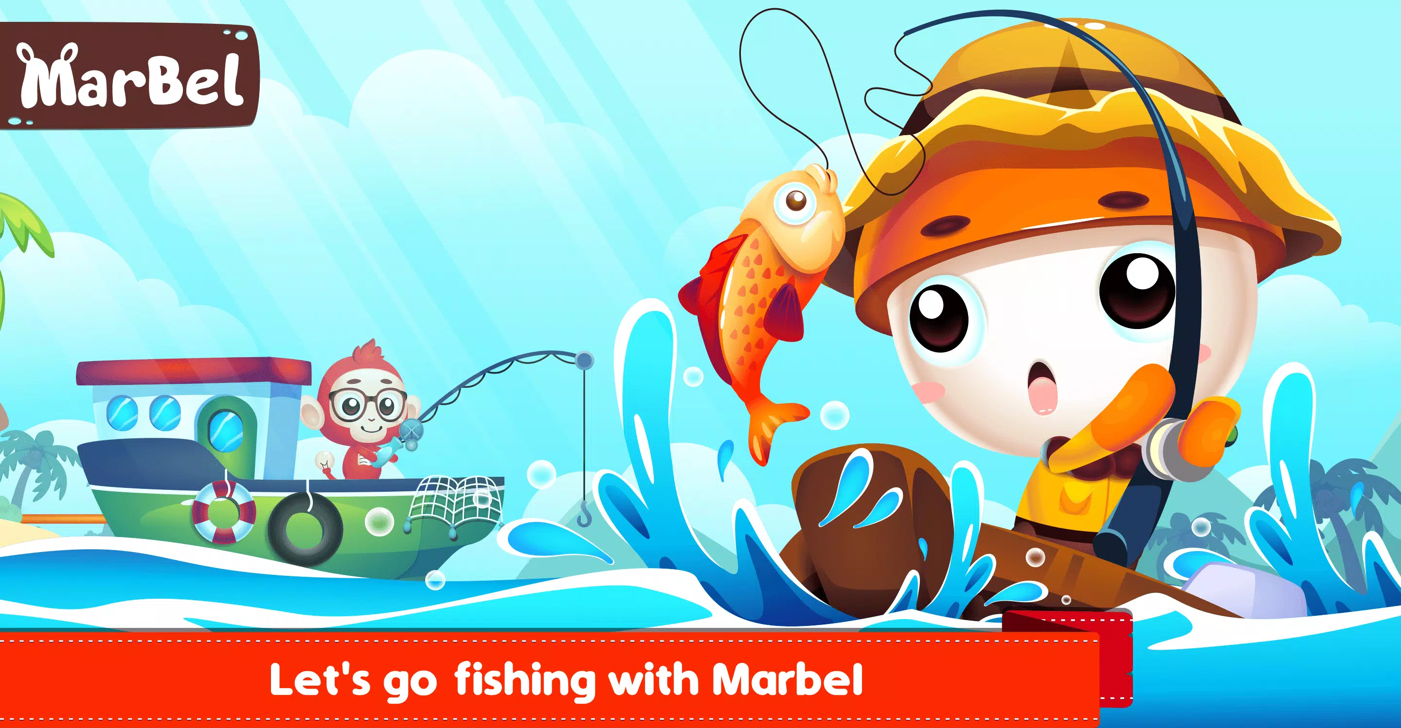 Marbel Fishing - Kids Games應用截圖第1張