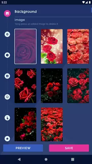 ภาพหน้าจอ Red Rose 4K Live Wallpaper 1