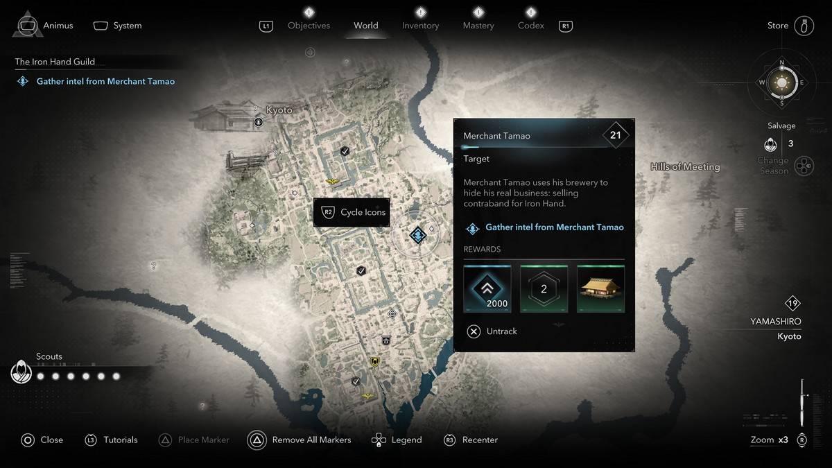 All Iron Hand Guild Members in Assassin's Creed Shadows Tamao
