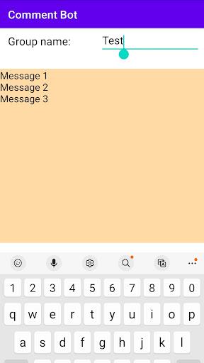 Comment Botスクリーンショット2