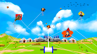 Osman Gazi kite flying 3d game 스크린샷 3