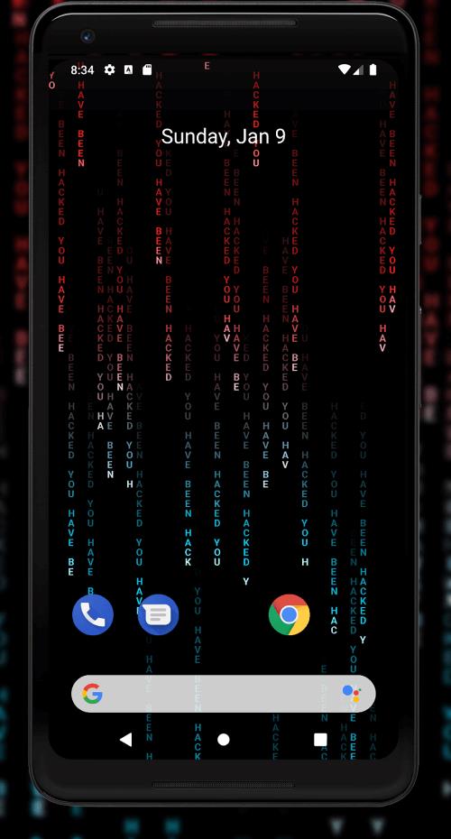 Matrix Live Wallpaper ကိုဖန်သားပြင်3