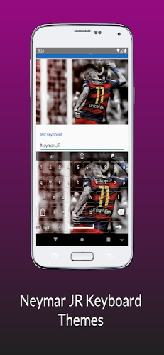 Neymar Wallpapers HD, Keyboard captura de pantalla 2