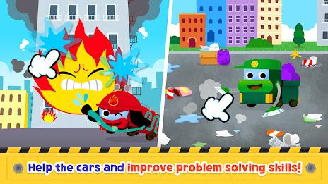 ภาพหน้าจอ Baby Shark Car Town: Kid Games 4