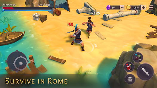 Gladiators: Survival in Rome Mod ảnh chụp màn hình 3