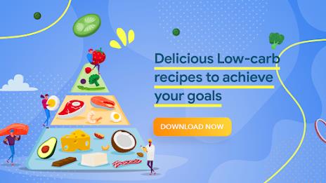 Low carb recipes diet app ekran görüntüsü 1