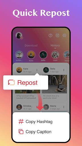 Downloader for IG, Story Saverスクリーンショット3