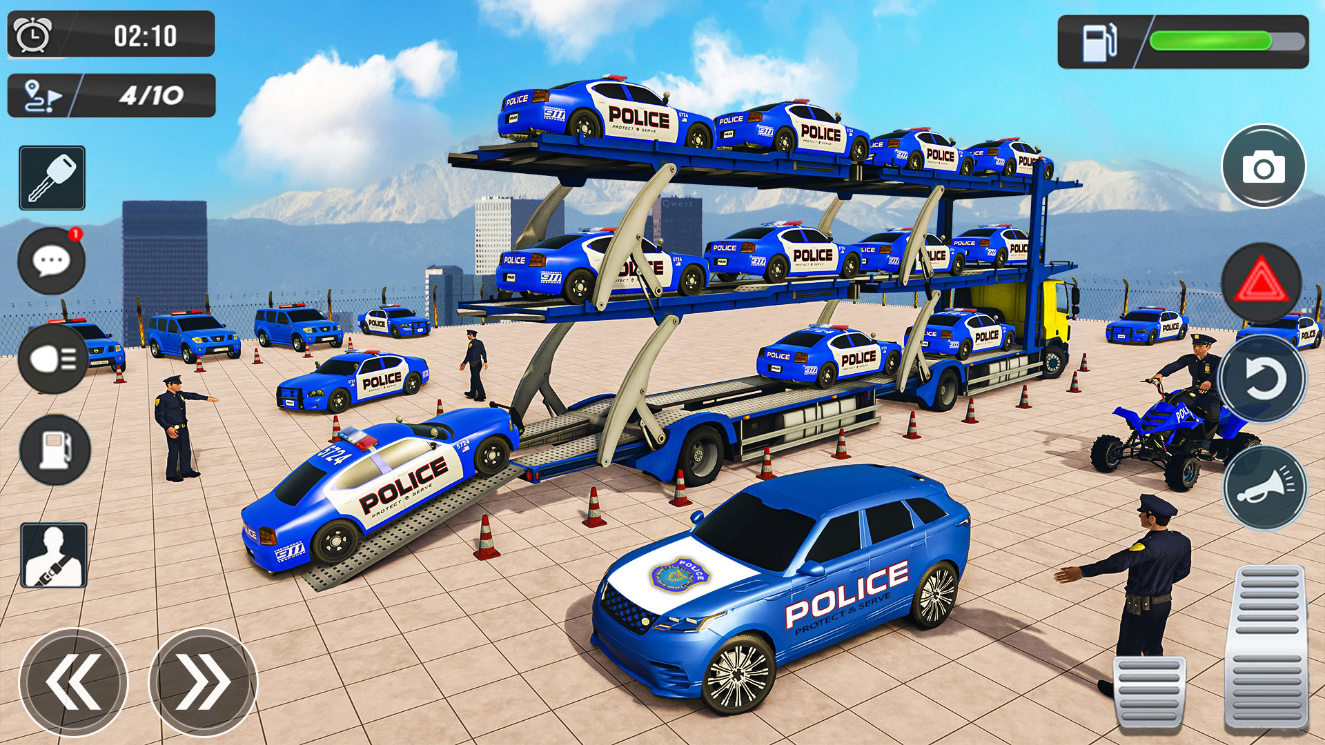 Police Games: Truck Transport屏幕截圖3