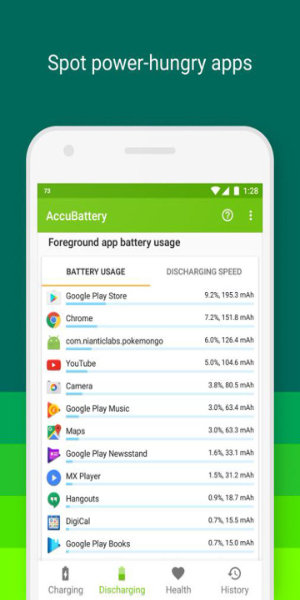 Accu​Battery - Batería captura de pantalla 3