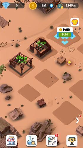 Idle Desert City экрана 4
