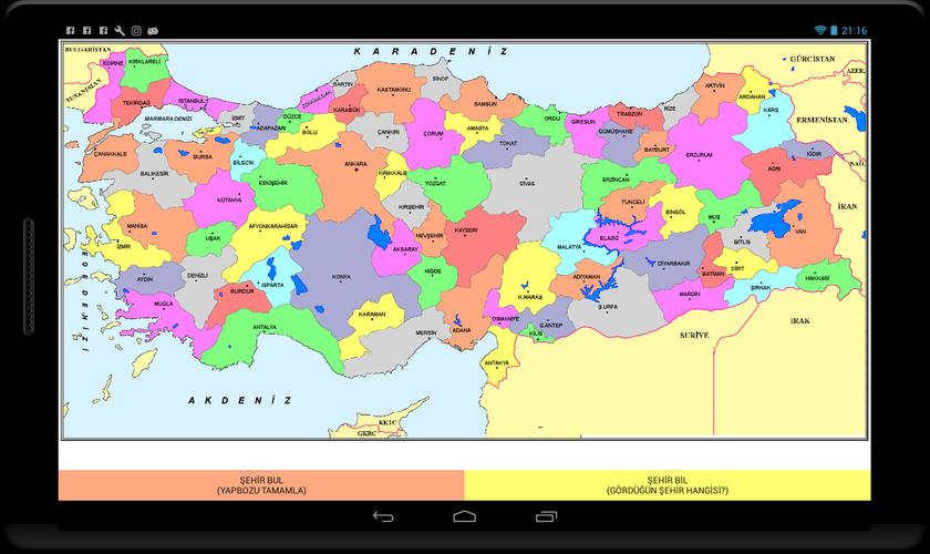 Şehir Bulma Oyunu Capture d’écran2