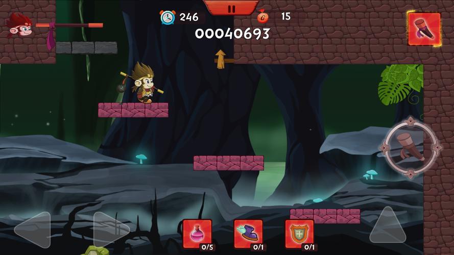 Willie the monkey king island captura de pantalla 3