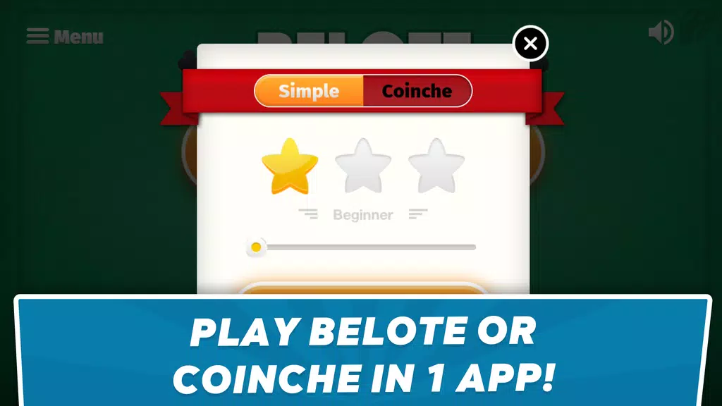 Belote Coinche - card game应用截图第2张