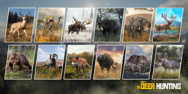 Deer Hunting: 3D shooting game captura de pantalla 2