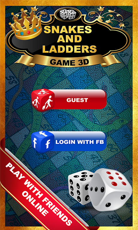 Snakes And Ladders Star:2019 New Dice Game Screenshot 1