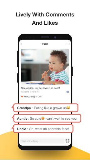 Growing-Baby Photo & Video Sharing, Family Album Screenshot 1