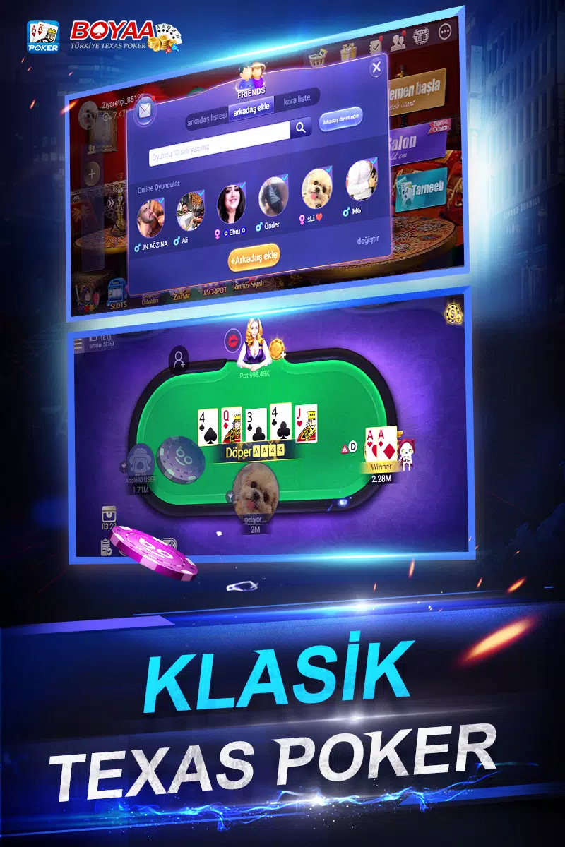 Türkiye Texas Poker ကိုဖန်သားပြင်4