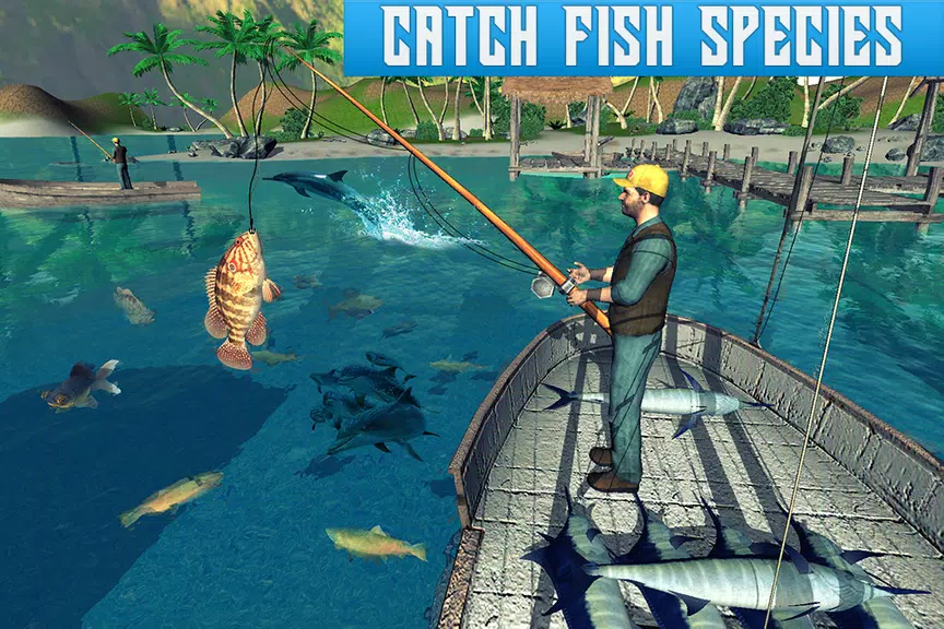 Boat Fishing Simulator Hunting屏幕截圖1